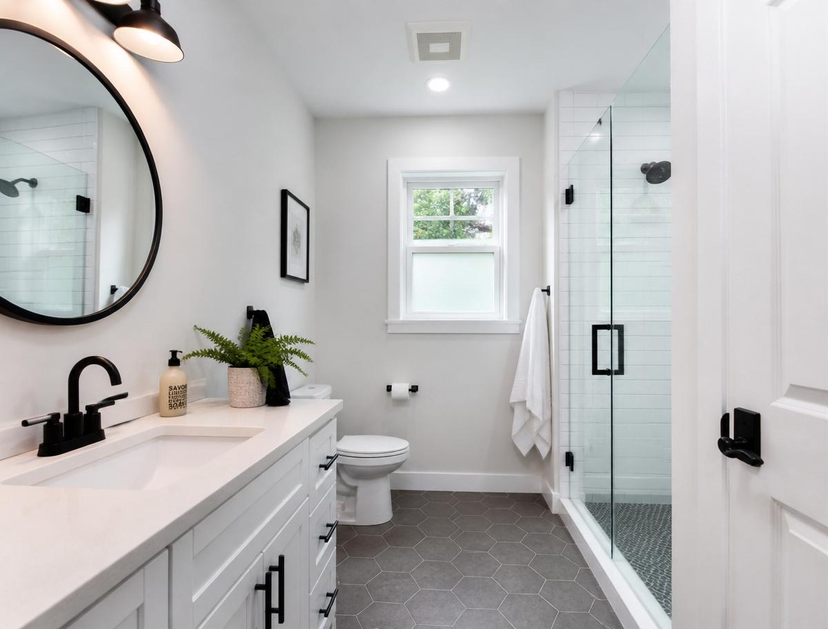 Master Bath Renovation — Alexandria, VA after