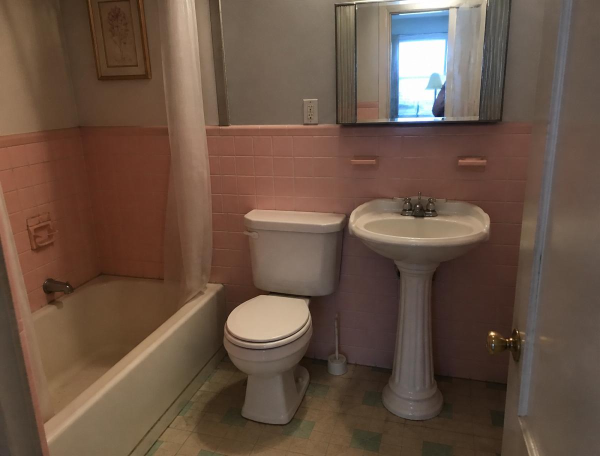 Master Bath Renovation — Alexandria, VA before